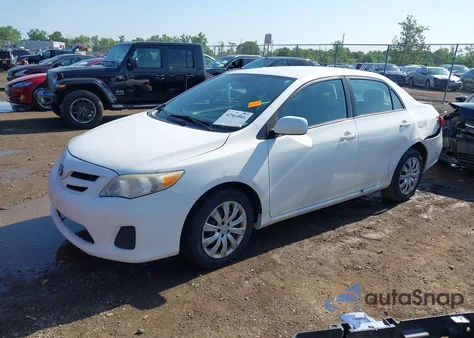 2012 Toyota Corolla Le из США, поврежденный, VIN 2T1BU4EE7CC807554